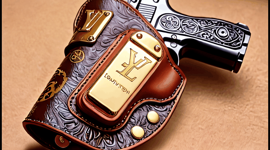 Discover the luxurious and functional Louis Vuitton Gun Holsters, featuring a roundup of the latest and most sought-after designs for fashionable concealed carry options. Stay secure and stylish with this exclusive collection of designer gun holsters.