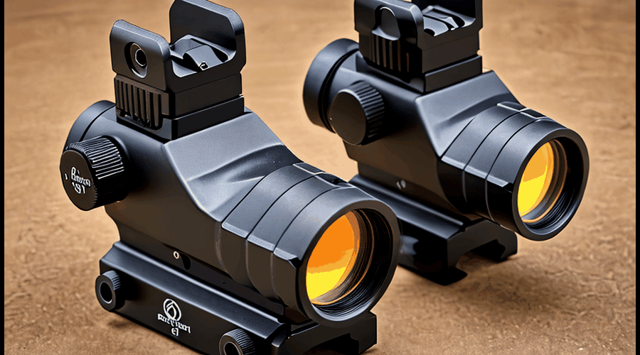 Discover our top pick of low-profile iron sights in this comprehensive guide for gun enthusiasts. Upgrade your shooting experience with our selection of the best compact and lightweight sights on the market.