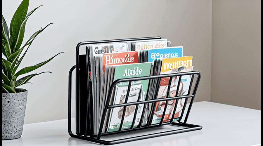 Find the perfect magazine clip holder to organize your favorite publications with our comparison of the most practical and stylish options available.