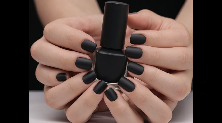 Discover the top matte black nail polish options, perfect for making a bold fashion statement. This article reviews the best matte black polishes available, helping you find the perfect shade for your next manicure.