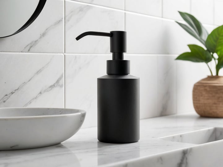 Matte-Black-Soap-Dispenser-3