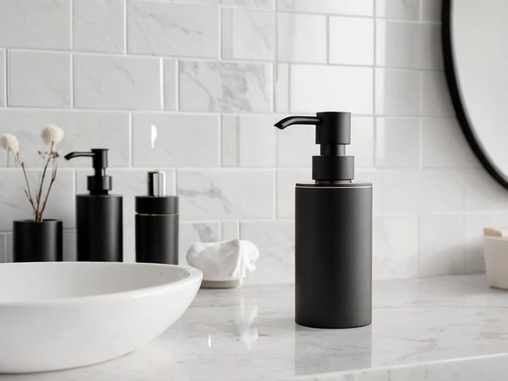 Matte-Black-Soap-Dispenser-4