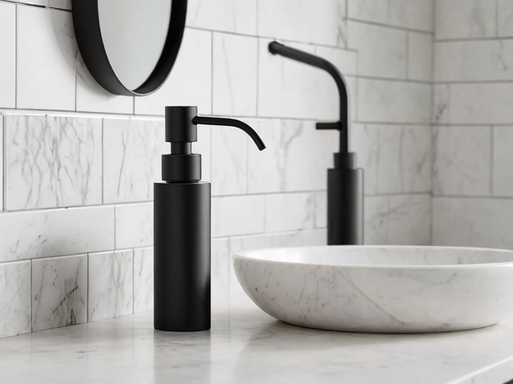 Matte-Black-Soap-Dispenser-6