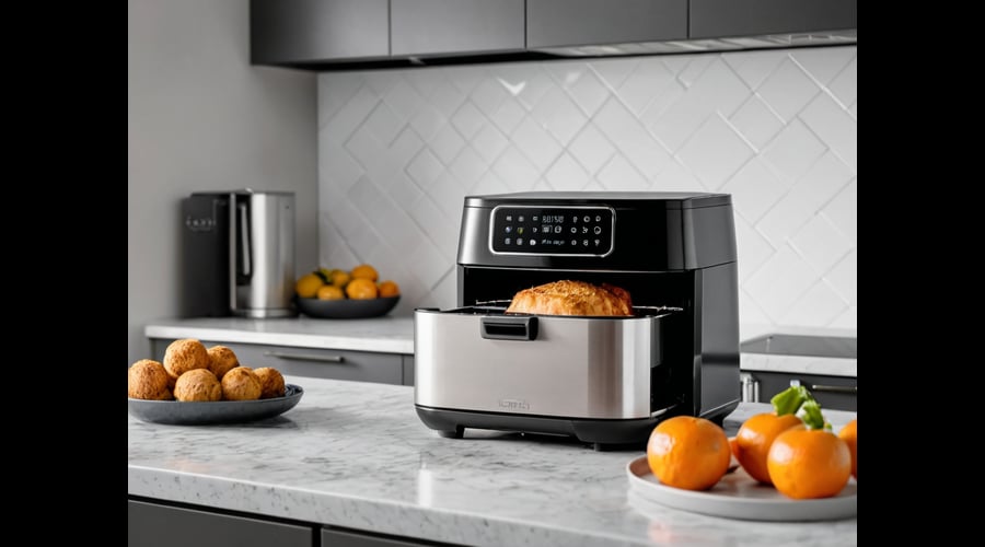 A detailed comparison of air fryer ovens, highlighting the cooking features, capacity, and energy efficiency of Max models.