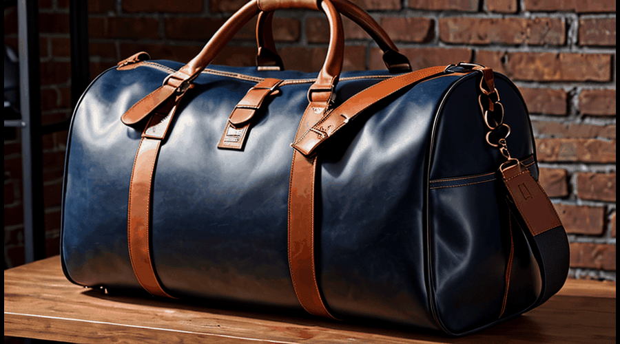 Mens Leather Gym Bags