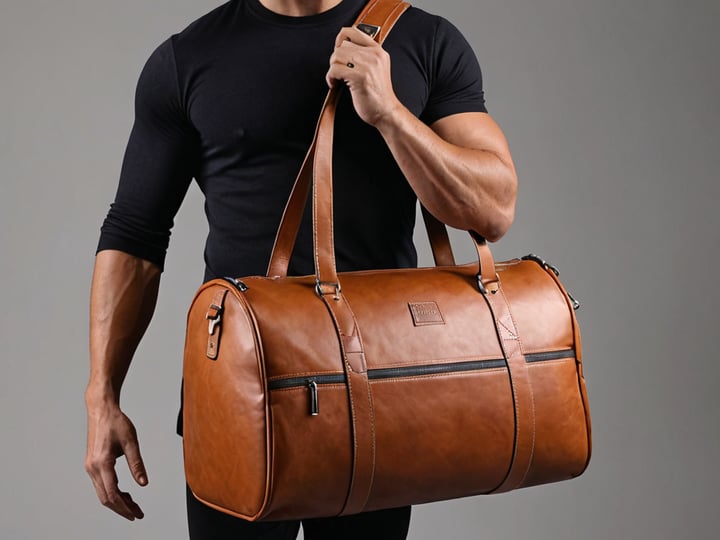 Mens Leather Gym Bags-3