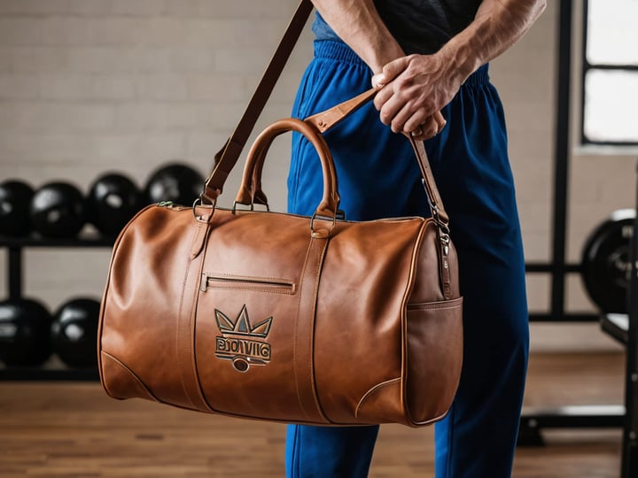Mens Leather Gym Bags-4