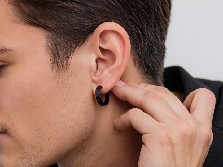 Mens-Black-Hoop-Earrings-2