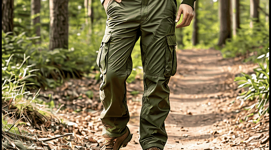 Mens Cargo Parachute Pants