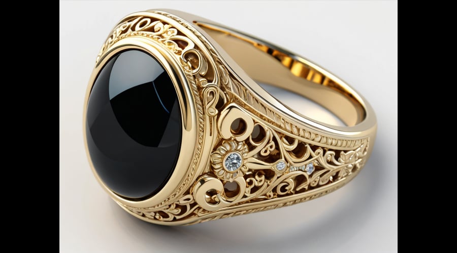 Reviewing the best mens gold onyx rings, this guide examines their craftsmanship, sizing options, and symbolism, helping you find a meaningful piece.