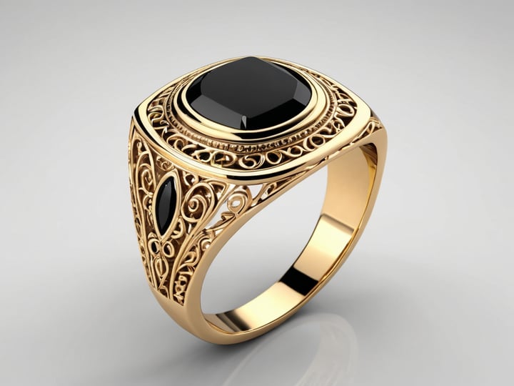 Mens-Gold-Onyx-Rings-2