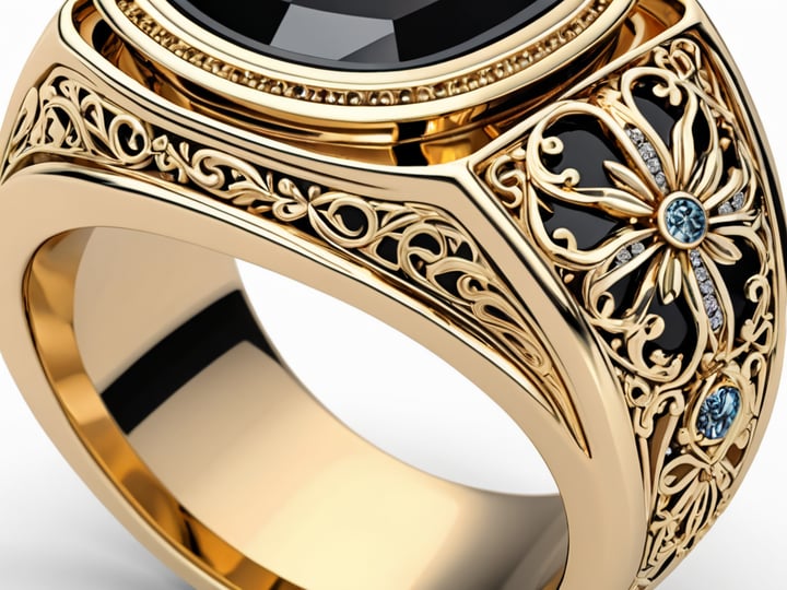 Mens-Gold-Onyx-Rings-3