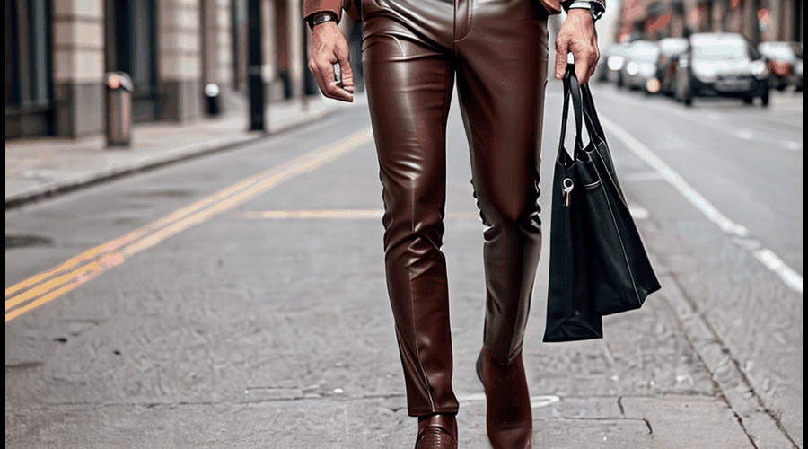 Discover the ultimate collection of men's leather pants, highlighting the top styles and trends in durable, stylish, and comfortable designs for your wardrobe.
