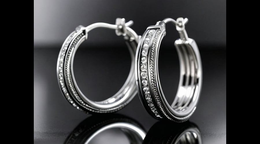 Discover the hottest trend in men's fashion with our roundup of stylish mens silver hoop earrings, perfect for adding a touch of sophistication to any outfit.