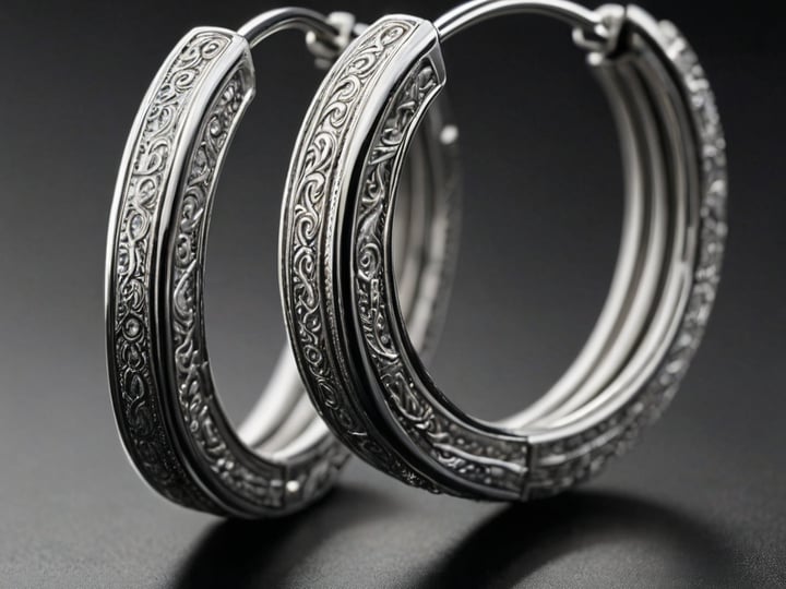 Mens-Silver-Hoop-Earrings-6