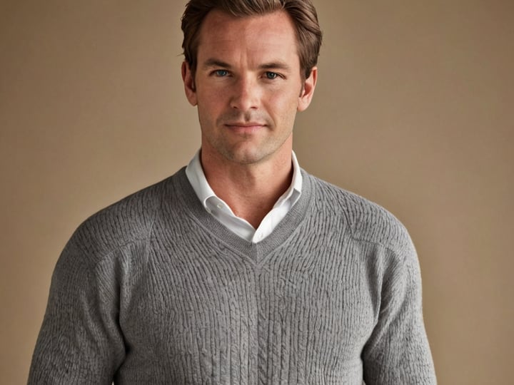 Merino-Wool-V-Neck-Sweater-Mens-5
