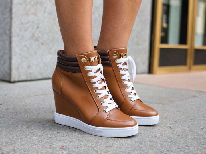 Stylish and Comfortable Top 34 Michael Kors Wedge Sneakers for