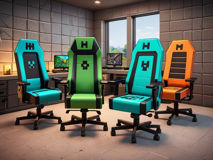 Minecraft Gaming Chairs-2