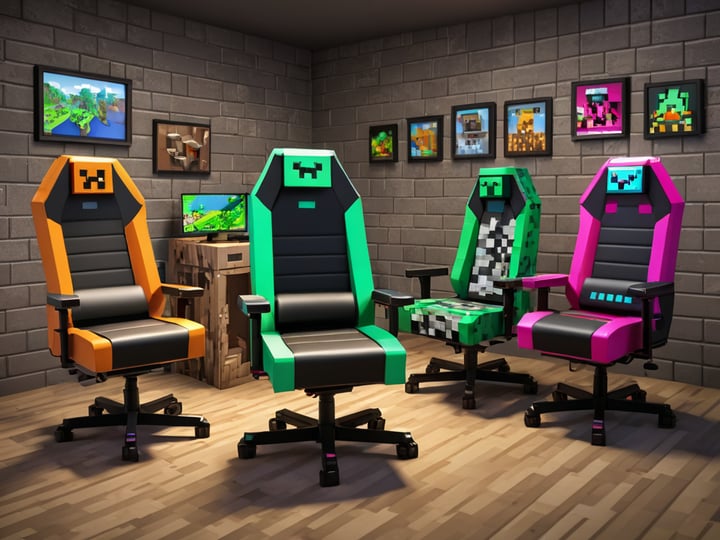 Minecraft Gaming Chairs-3