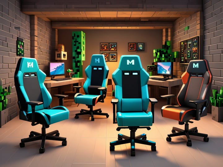Minecraft Gaming Chairs-5