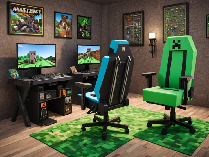 Minecraft Gaming Chairs-6