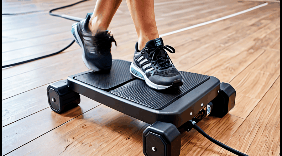 Mini Stepper with Resistance Bands