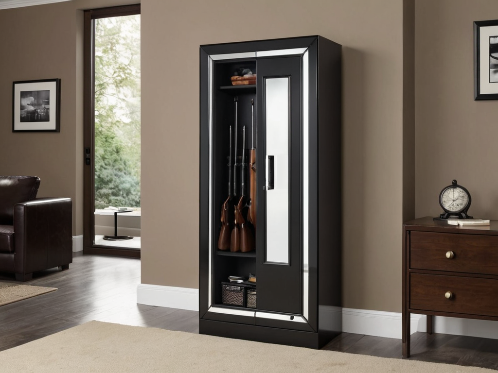 Mirror Gun Safes-5