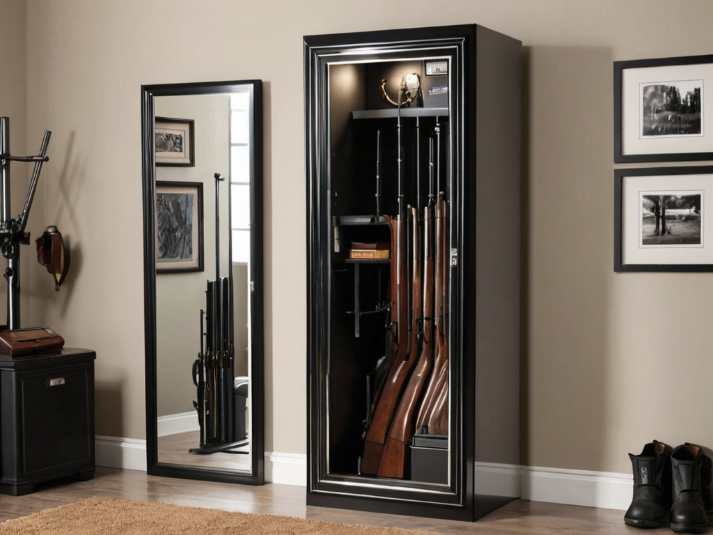 Mirror Gun Safes-6