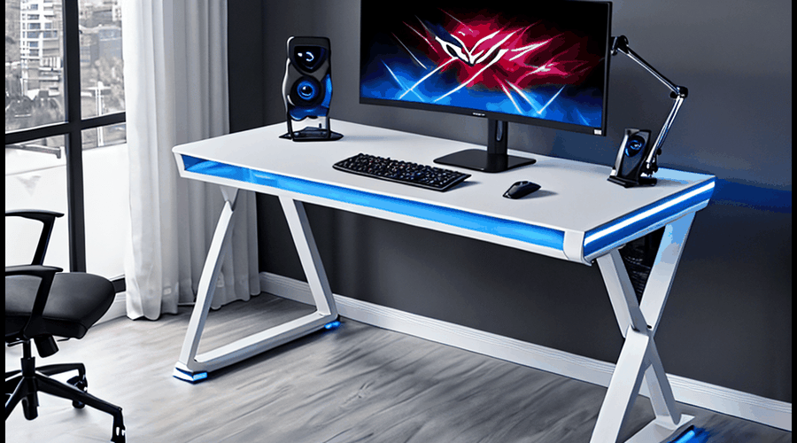 Discover the latest trends in modern gaming desks, featured in an exclusive product roundup article. From ergonomic designs to RGB lighting options, find the perfect gaming desk for your setup. Explore various styles and features that cater to your unique gaming preferences.