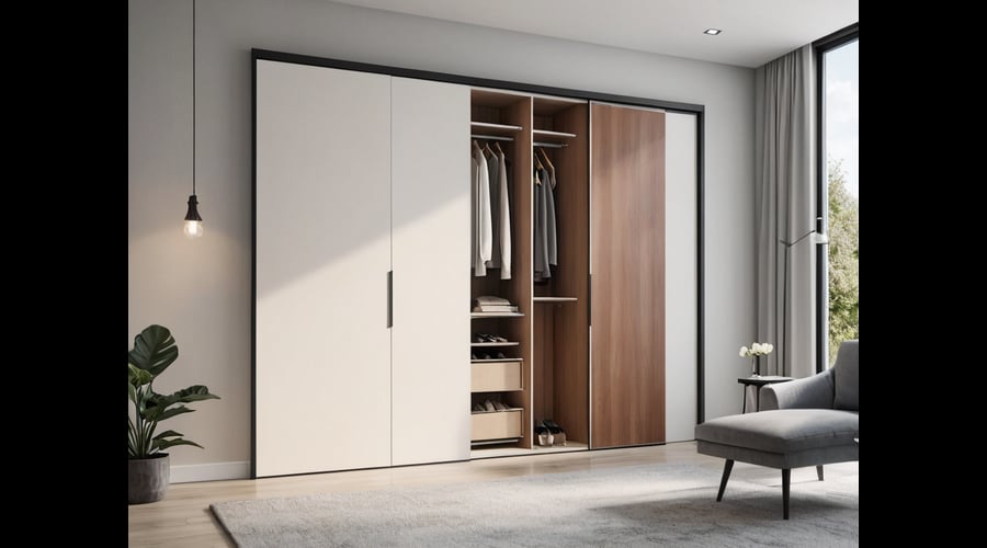 This roundup reviews modern closet doors that blend sleek design with practical features, helping you find the perfect complement for your contemporary wardrobe.