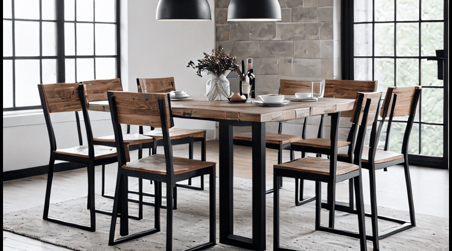 Discover the perfect blend of modern design and traditional charm in this roundup of stylish farmhouse dining chairs, perfect for any rustic kitchen or dining space.