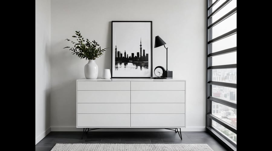 Our Modern White Dresser roundup features sleek, minimalist designs that maximize storage while maintaining clean lines and crisp edges. Each recommended piece combines durability with contemporary styling, perfect for both small and spacious bedrooms.