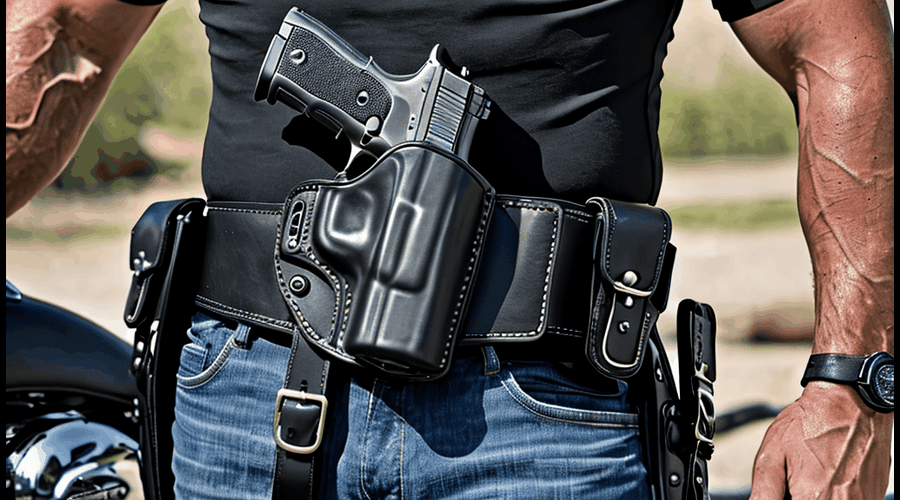 Discover the best motorcycle tank gun holsters to enhance your ride, featuring a collection of top products that ensure secure storage for your firearms while on your motorcycle. Read our comprehensive roundup to find the perfect holster for your needs.