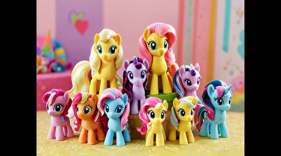 Explore an extensive collection of My Little Pony toys, perfect for young fans and collectors alike, featuring a diverse array of characters from the beloved TV show and movie franchises.