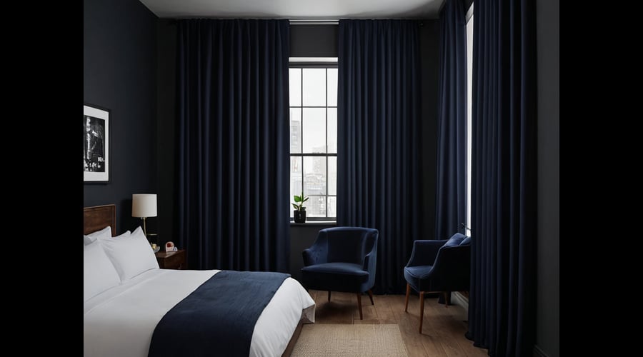 Discover the perfect addition to your home decor with our roundup of top navy blackout curtains, offering style, functionality, and the ultimate sleep experience.