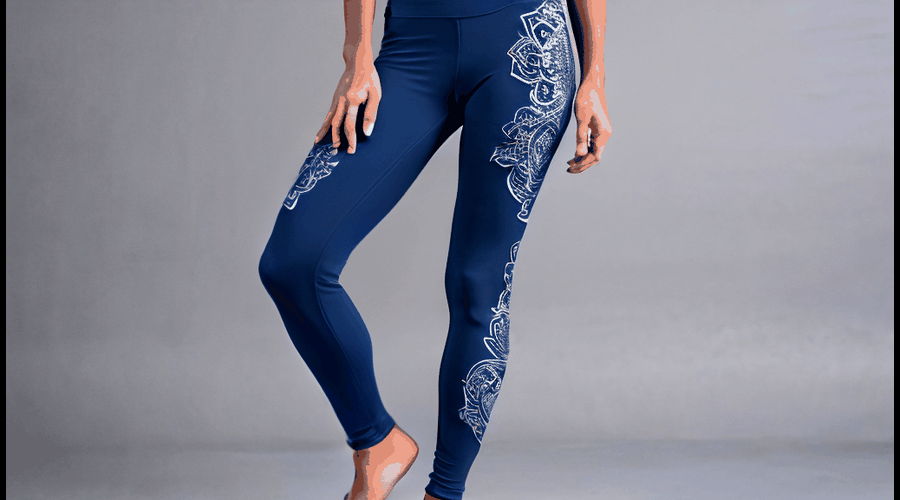 Navy Blue Yoga Leggings