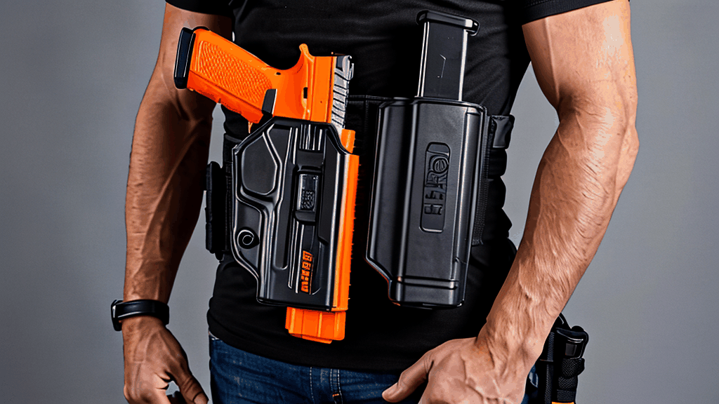 Discover the best Nerf gun holsters to improve your gameplay and keep your Nerf blasters secure. This product roundup features top-rated holsters for sports and outdoors enthusiasts, ensuring optimal safety and convenience for your Nerf battles.