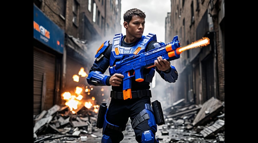 Looking for a powerful Nerf blaster? Check out the N Strike Elite Disruptor for incredible ranges and solid build quality.