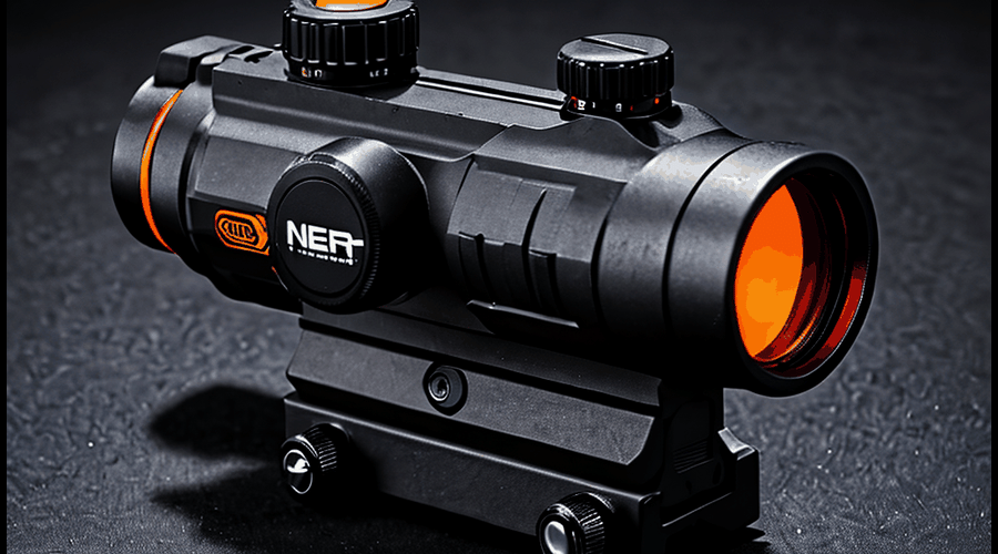 Discover the best Nerf Red Dot Sights to enhance your battles. Our in-depth review roundup features top gear to improve your aim and boost your victory rate.
