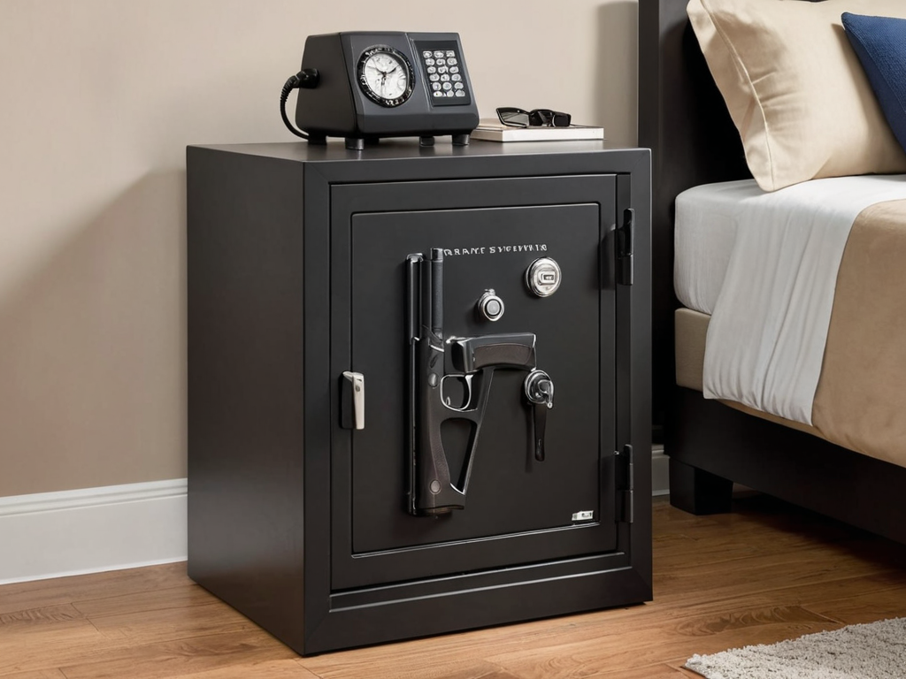 Nightstand Gun Safes-4