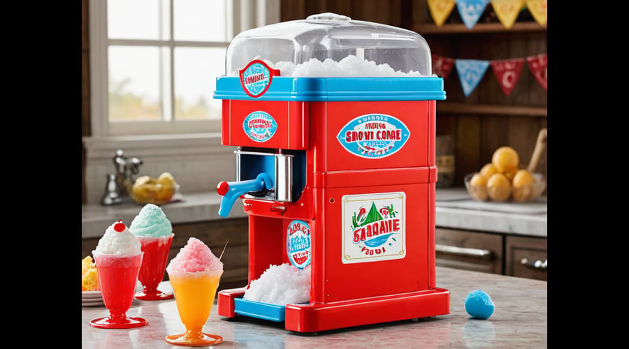 A nostalgic journey through the best snow cone makers available today, combining traditional flavors with modern convenience.