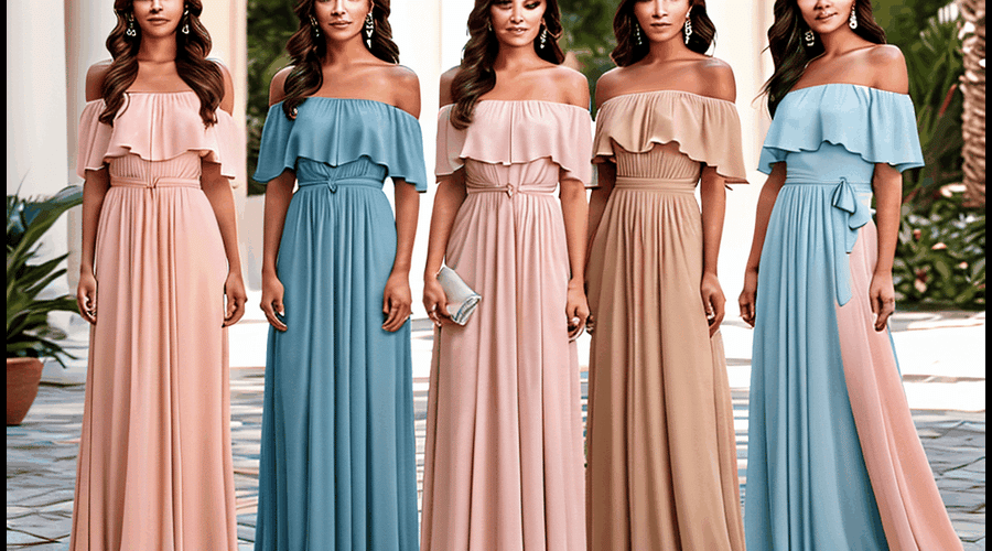 Off The Shoulder Maxi Dresses