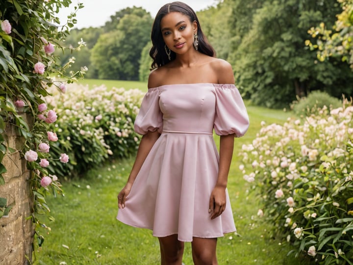 Off-The-Shoulder-Puff-Sleeve-Dresses-2