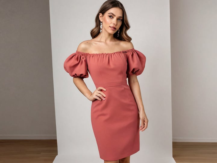 Off-The-Shoulder-Puff-Sleeve-Dresses-3