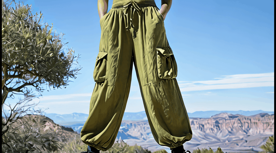 Olive Green Parachute Pants