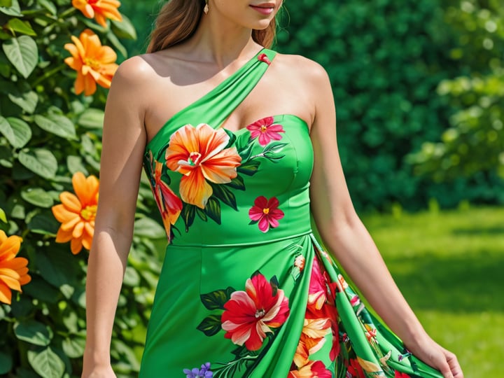 One-Shoulder-Floral-Dresses-5
