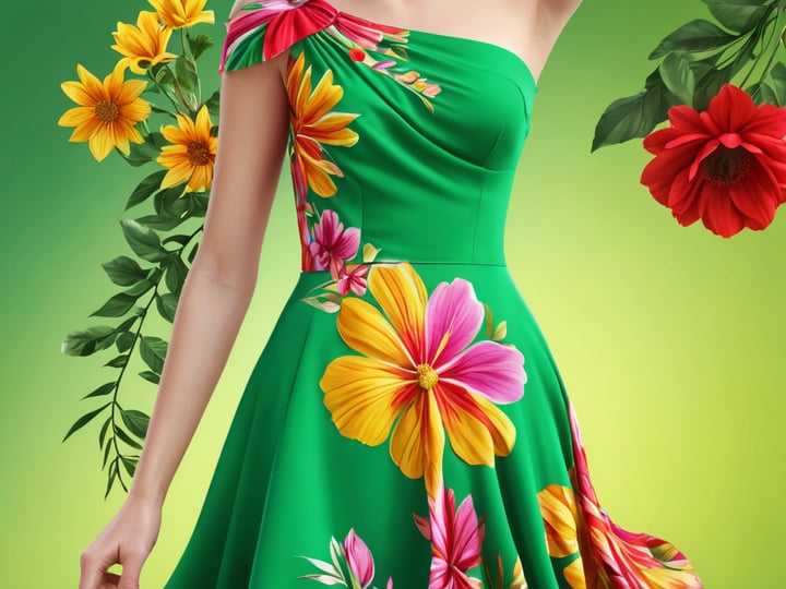 One-Shoulder-Floral-Dresses-6