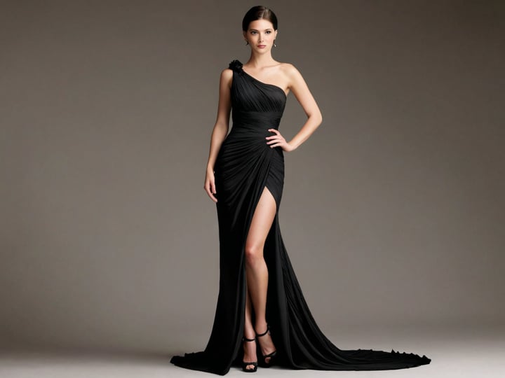 One-Shoulder-Pleated-Dresses-4