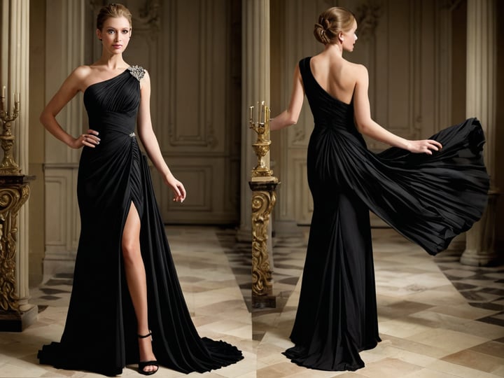 One-Shoulder-Pleated-Dresses-5