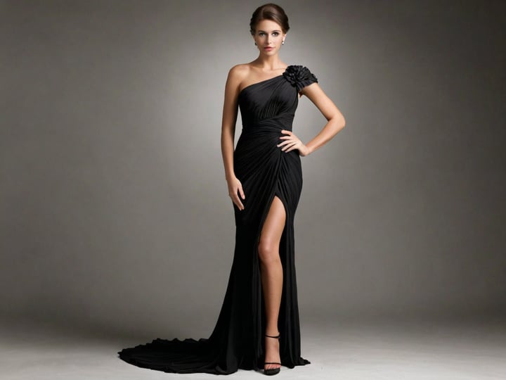 One-Shoulder-Pleated-Dresses-6